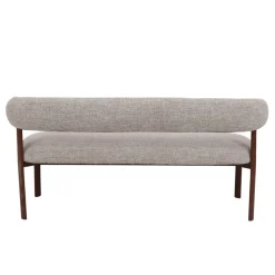 DÉJA Eetkamerbank Alamo Beige/Walnoot 200cm