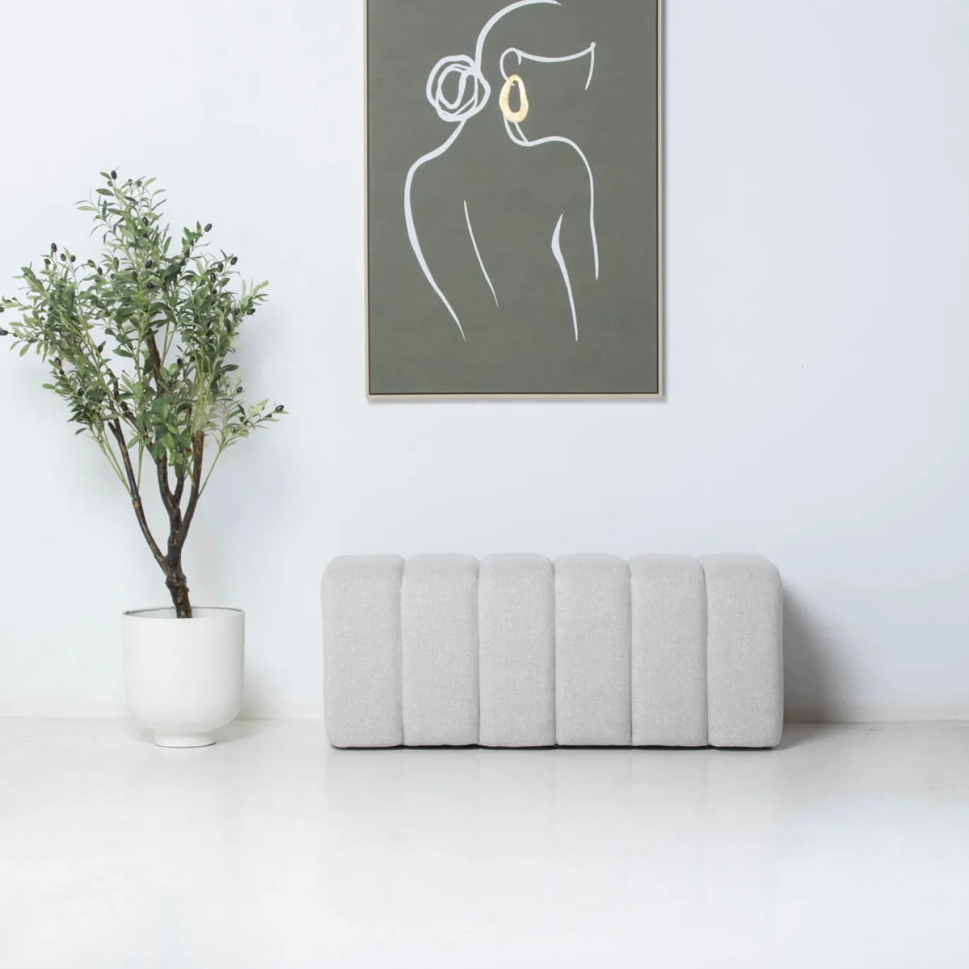 DÉJA Eetkamerbank Bogense Beige 120cm