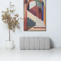 DÉJA Eetkamerbank Bogense Taupe 120cm
