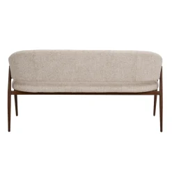 DÉJA Eetkamerbank Dénia Beige/Walnoot 180cm