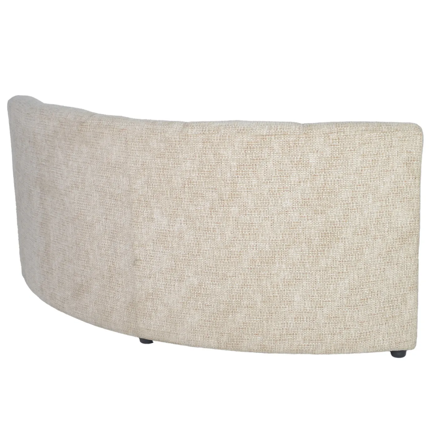 DÉJA Eetkamerbank Filo Rond Beige Chenille