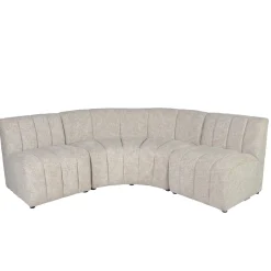 DÉJA Eetkamerbank Kent Element Beige Chenille
