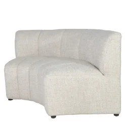 DÉJA Eetkamerbank Kent Rond Beige