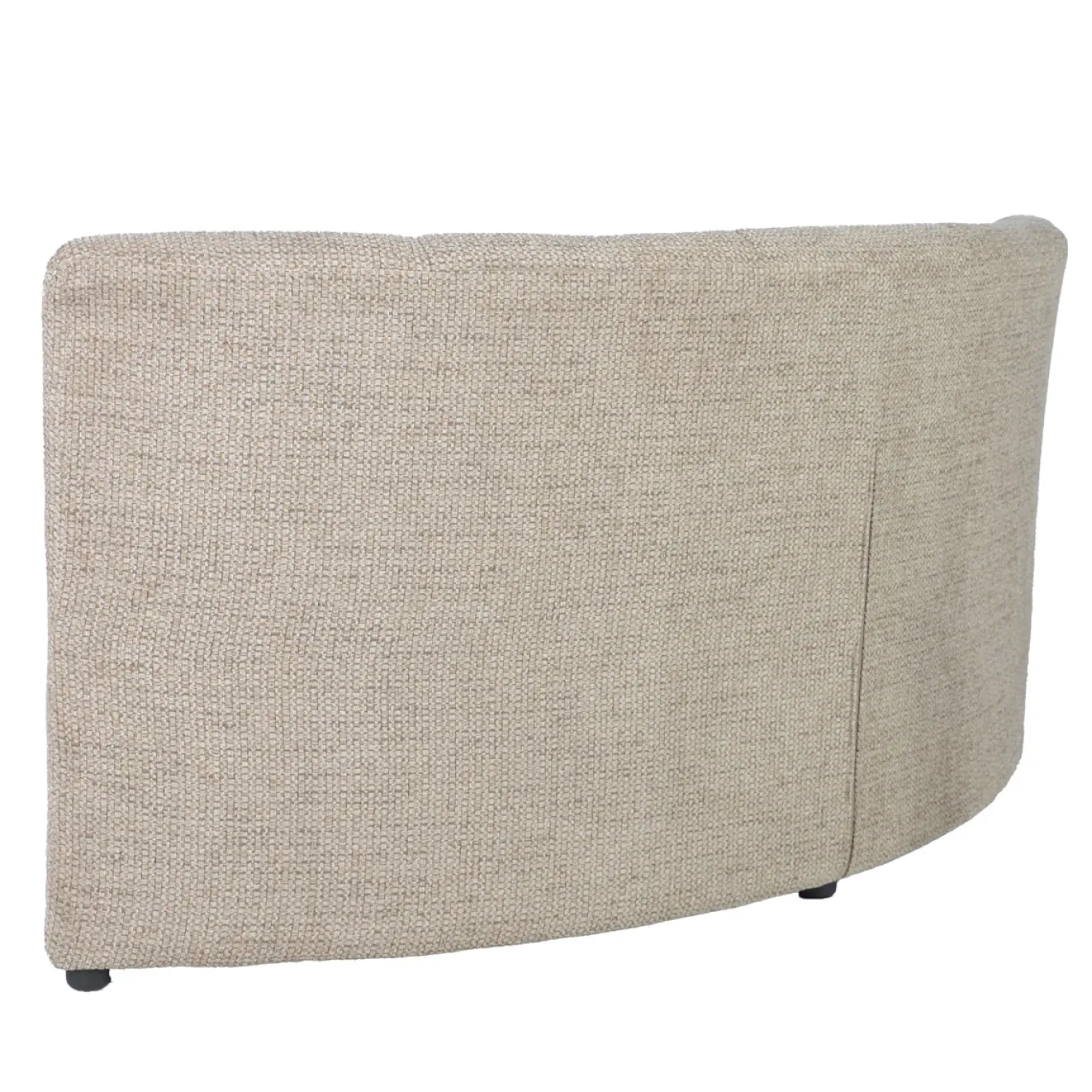 DÉJA Eetkamerbank Kent Rond Taupe Chenille
