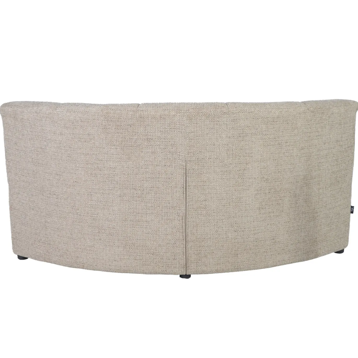DÉJA Eetkamerbank Kent Rond Taupe Chenille