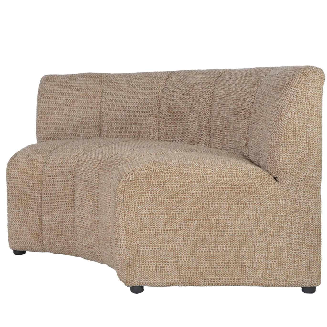 DÉJA Eetkamerbank Kent Rond Terra Chenille