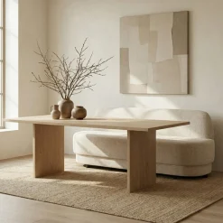DÉJA Eetkamerbank Moose Beige 160cm
