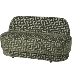 DÉJA Eetkamerbank Moose Pebble Groen 180cm