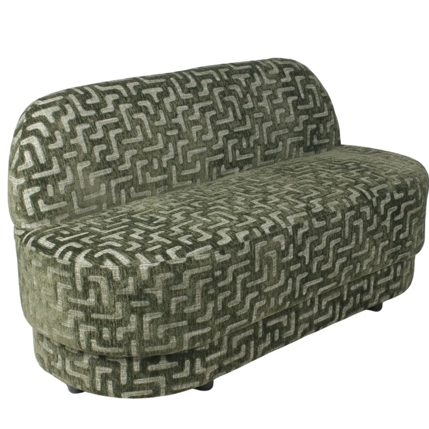DÉJA Eetkamerbank Moose Pebble Groen 200cm