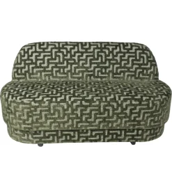 DÉJA Eetkamerbank Moose Pebble Groen 240cm
