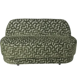 DÉJA Eetkamerbank Moose Pebble Groen 220cm