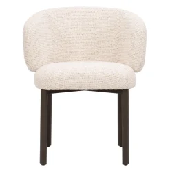 DÉJA Eetkamerstoel Bella Beige/Walnoot