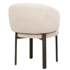DÉJA Eetkamerstoel Bella Beige/Walnoot