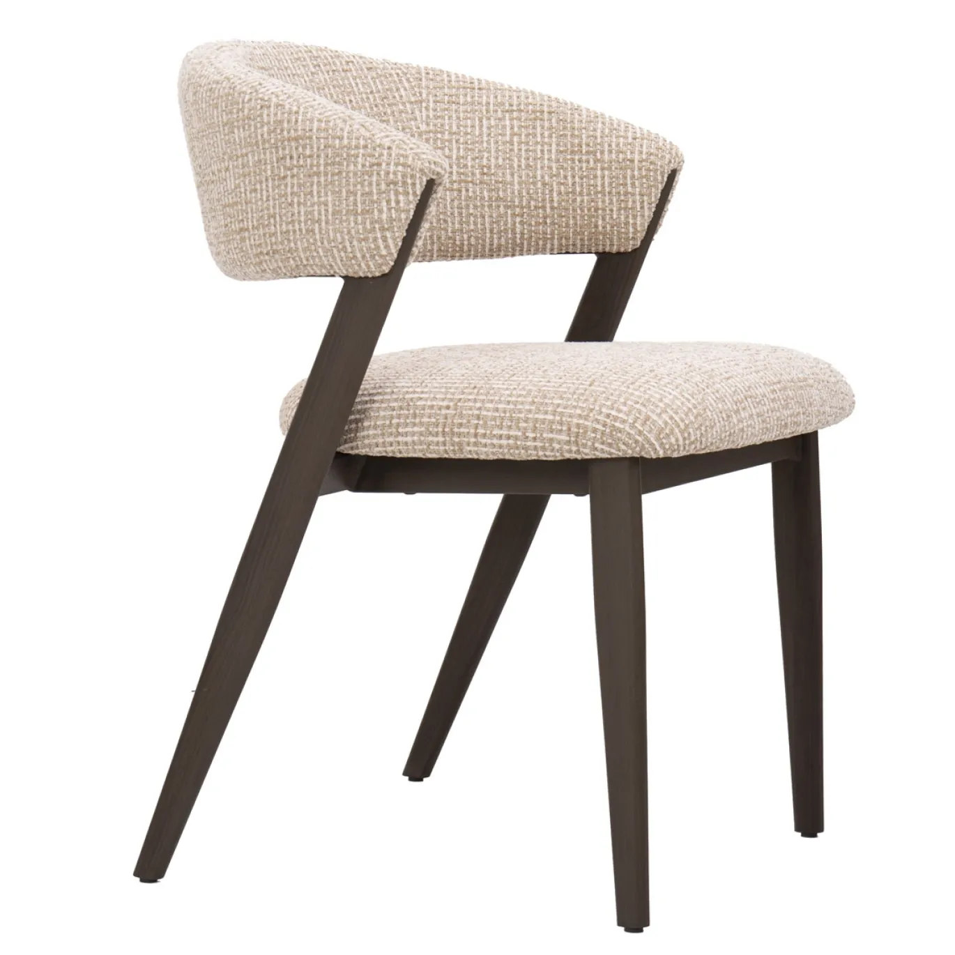 DÉJA Eetkamerstoel Brice Beige/Walnoot