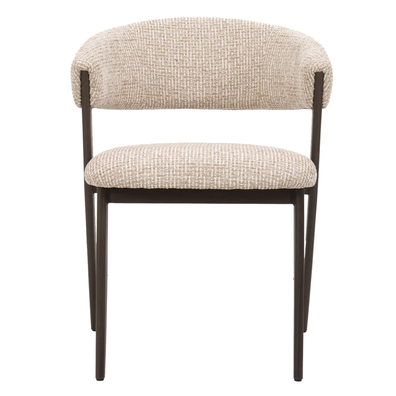 DÉJA Eetkamerstoel Brice Beige/Walnoot