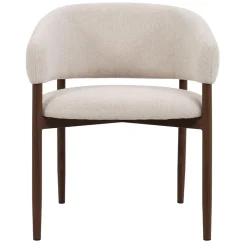 DÉJA Eetkamerstoel Elora Beige/Walnoot