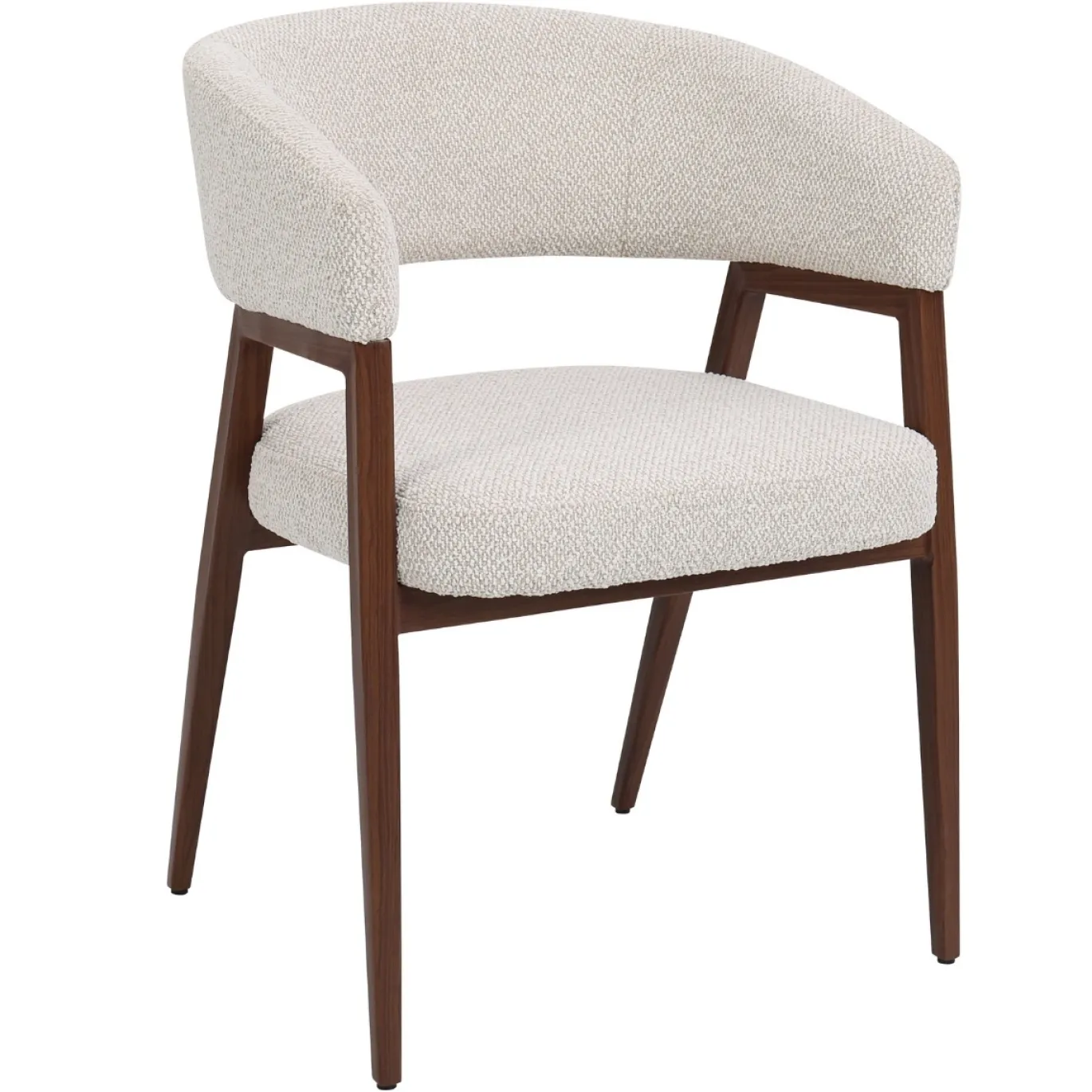 DÉJA Eetkamerstoel Fureso Beige/Walnoot