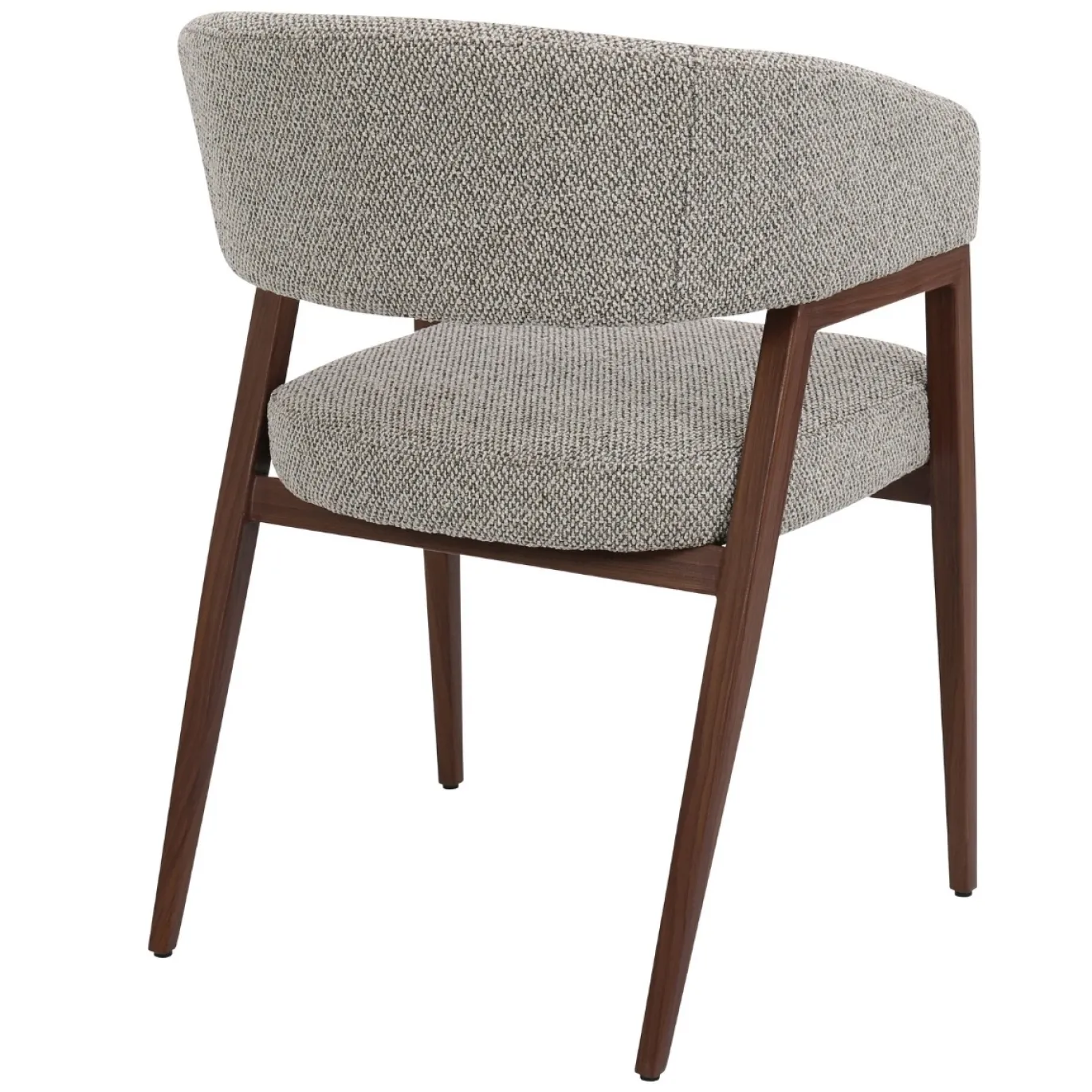 DÉJA Eetkamerstoel Fureso Taupe/Walnoot