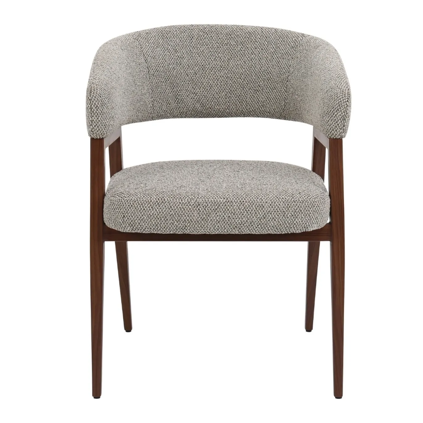 DÉJA Eetkamerstoel Fureso Taupe/Walnoot