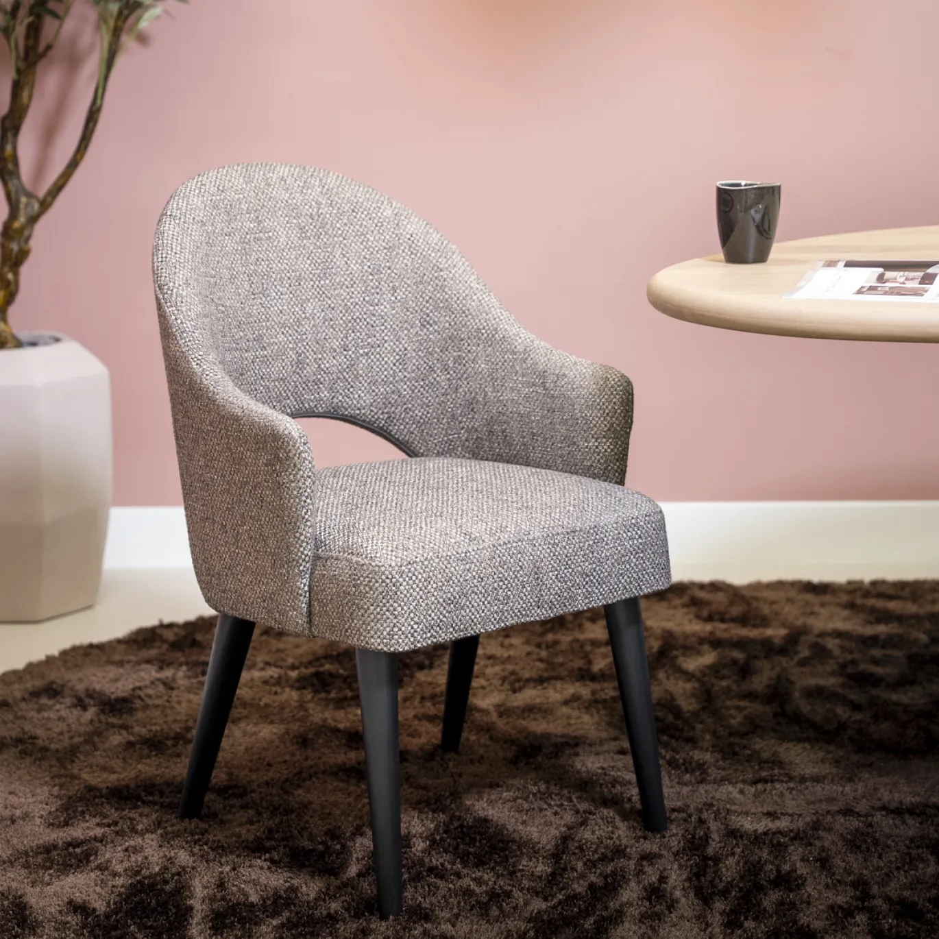 DÉJA Eetkamerstoel Goda Supreme Taupe Be Great