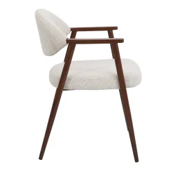 DÉJA Eetkamerstoel Karup Beige/Walnoot