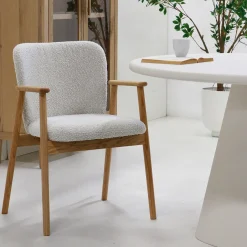 DÉJA Eetkamerstoel Lena Beige Eiken