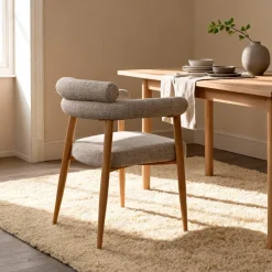 DÉJA Eetkamerstoel Lidingö Beige/Naturel