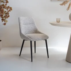 DÉJA Eetkamerstoel Malou Beige/Zwart