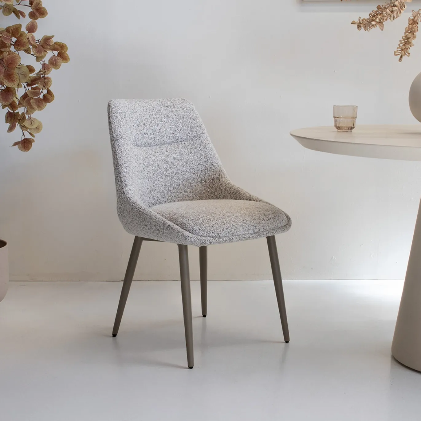 DÉJA Eetkamerstoel Malou Beige/Taupe