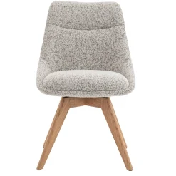 DÉJA Eetkamerstoel Malou Beige/Naturel Draaibaar