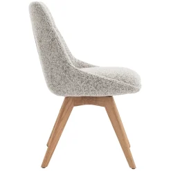DÉJA Eetkamerstoel Malou Beige/Naturel Draaibaar
