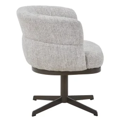 DÉJA Eetkamerstoel Maribel Beige/Brons Draaibaar