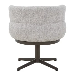 DÉJA Eetkamerstoel Maribel Beige/Brons Draaibaar