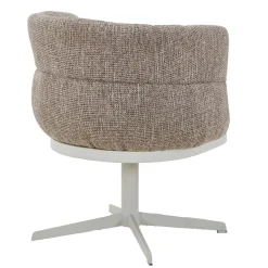 DÉJA Eetkamerstoel Maribel Taupe/Beige Draaibaar