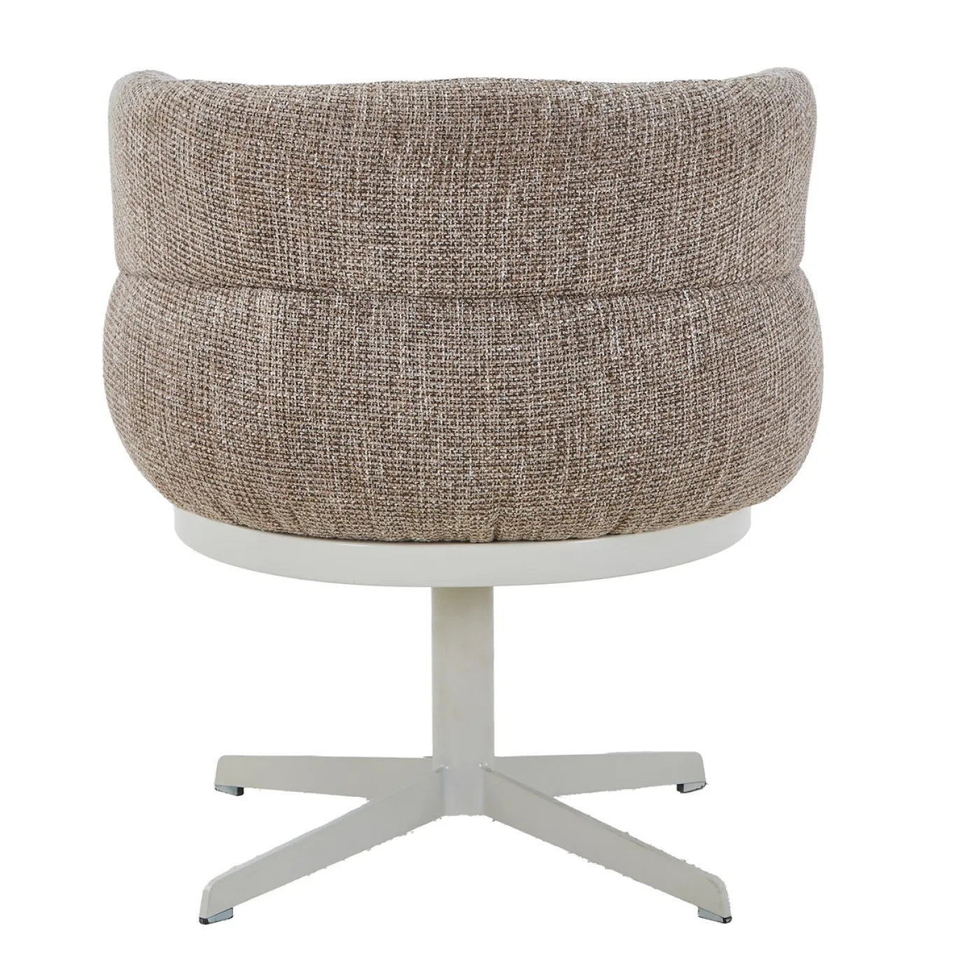 DÉJA Eetkamerstoel Maribel Taupe/Beige Draaibaar