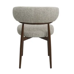 DÉJA Eetkamerstoel Milan Beige/Walnoot