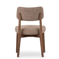 DÉJA Eetkamerstoel Minotti Donkerbruin/Walnoot Desire Me