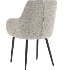 DÉJA Eetkamerstoel Noé Beige/Zwart
