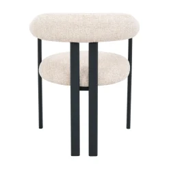 DÉJA Eetkamerstoel Odense Beige/Zwart
