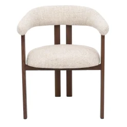 DÉJA Eetkamerstoel Odense Beige/Walnoot