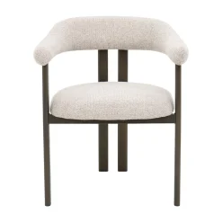 DÉJA Eetkamerstoel Odense Taupe/Brons