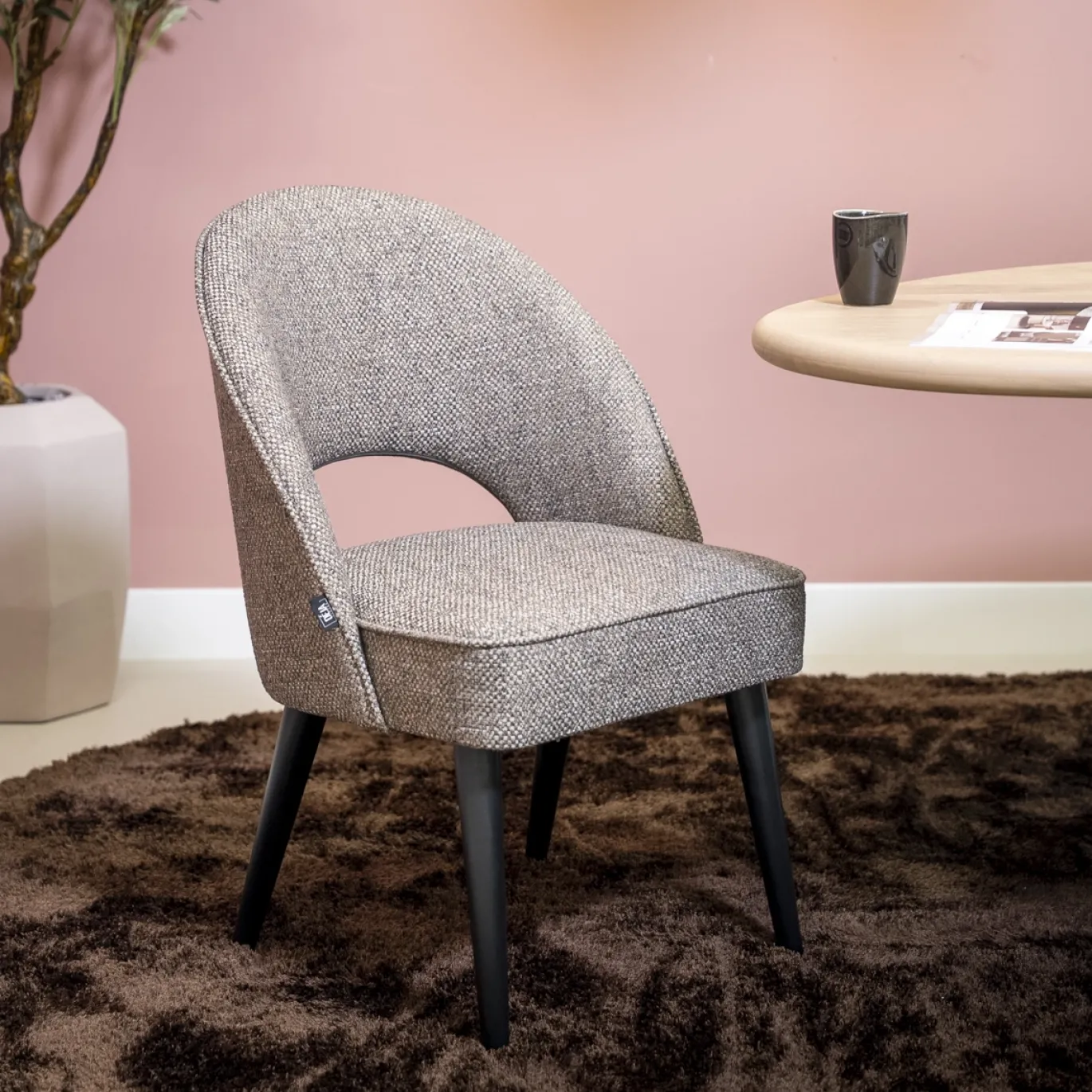 DÉJA Eetkamerstoel Ponte Supreme Taupe Be Great