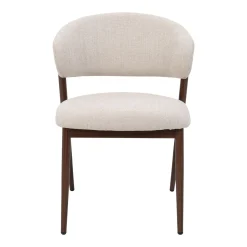 DÉJA Eetkamerstoel Skive Beige/Walnoot