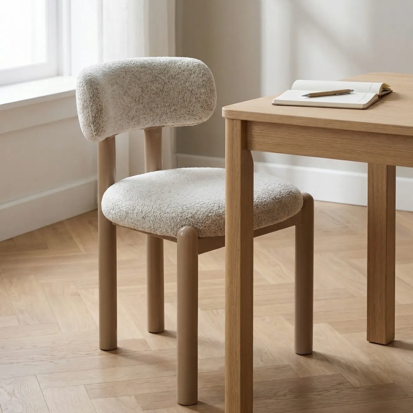 DÉJA Eetkamerstoel Thijn Beige