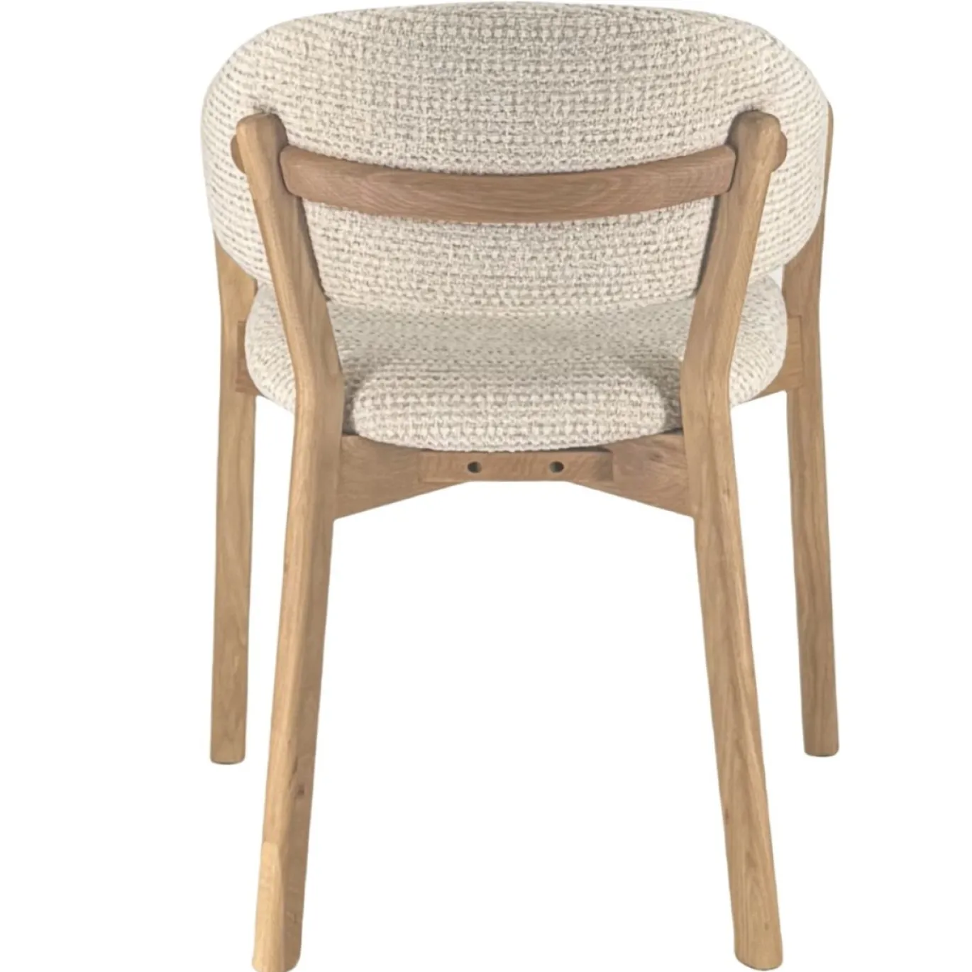 DÉJA Eetkamerstoel Uppsala Beige/Naturel Eiken