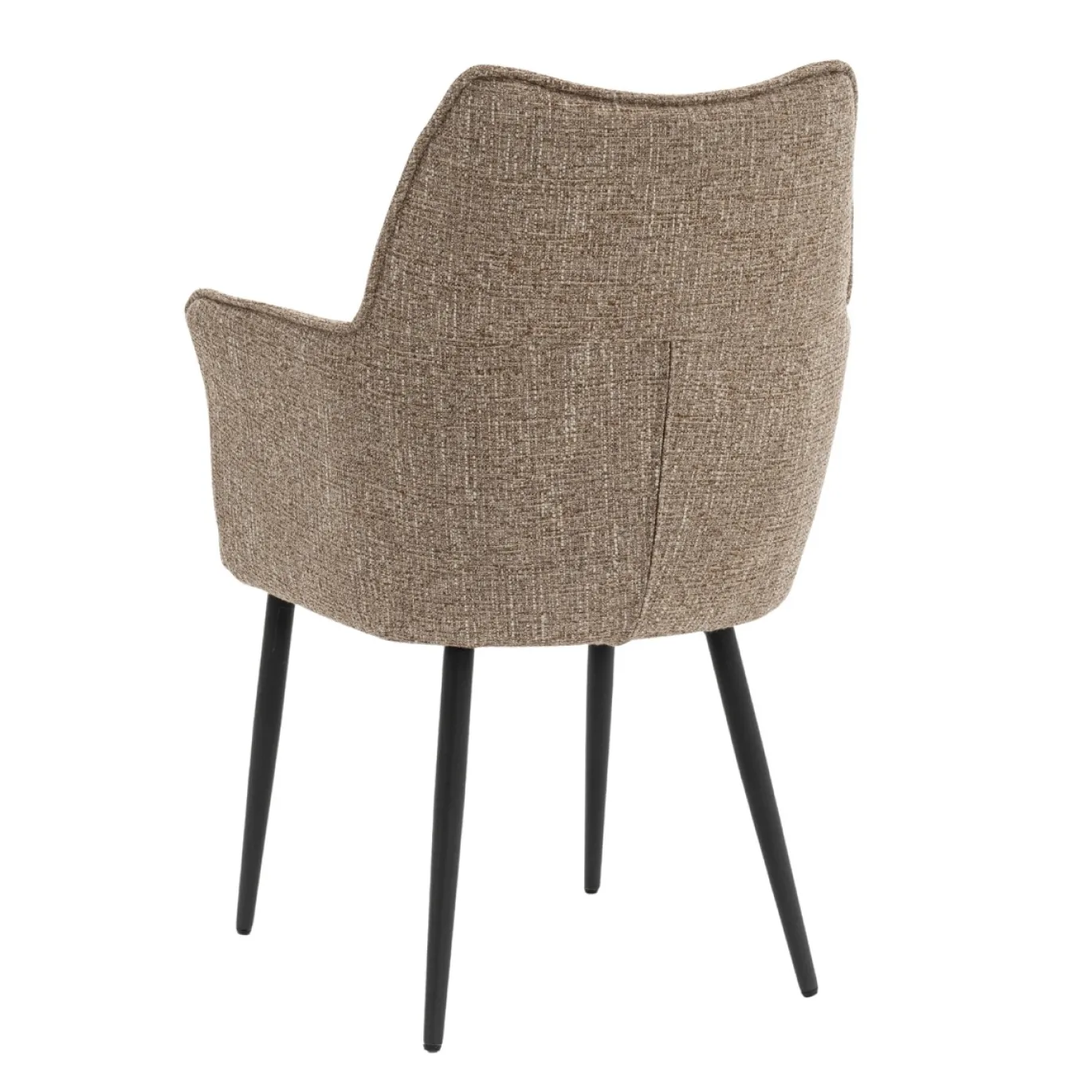 DÉJA Eetkamerstoel Zayn Taupe/Zwart
