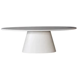 DÉJA Eettafel Brunn Beige Ovaal 200cm