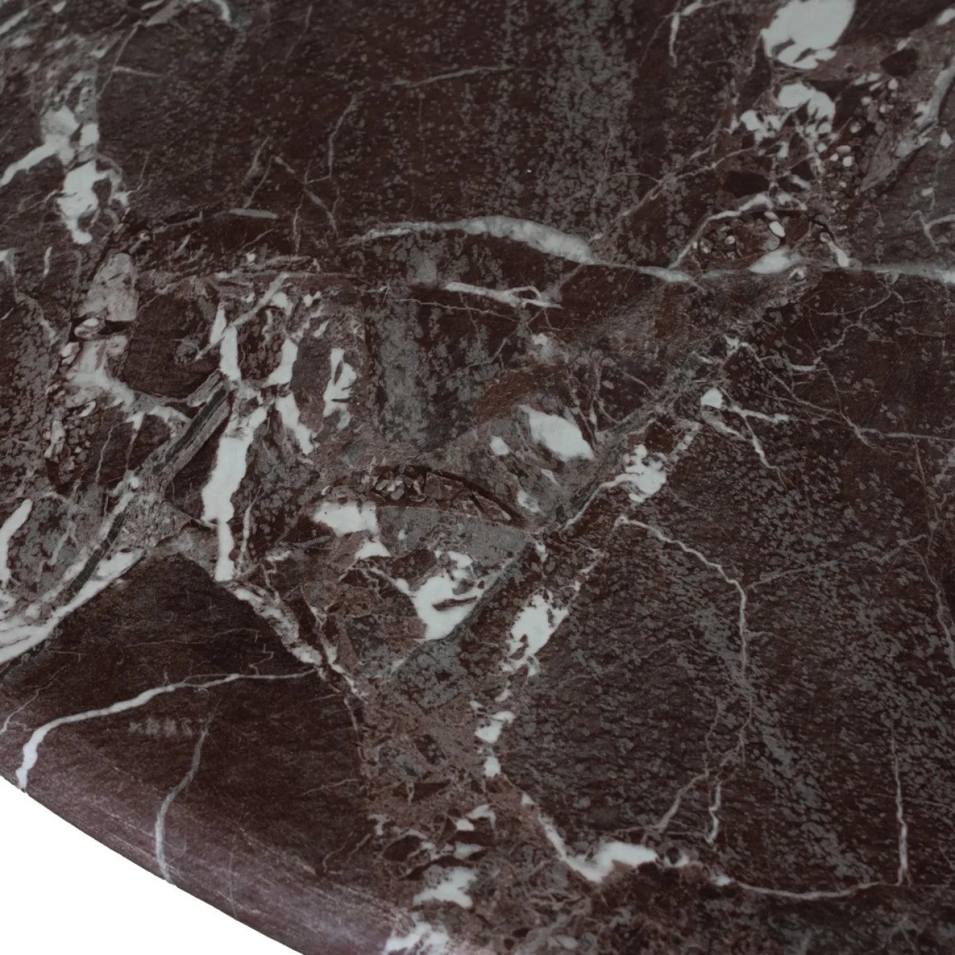 DÉJA Eettafel Brunn Rood Marmer Rond 130cm