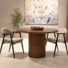 DÉJA Eettafel Carmona Bruin Eiken Rond 120cm