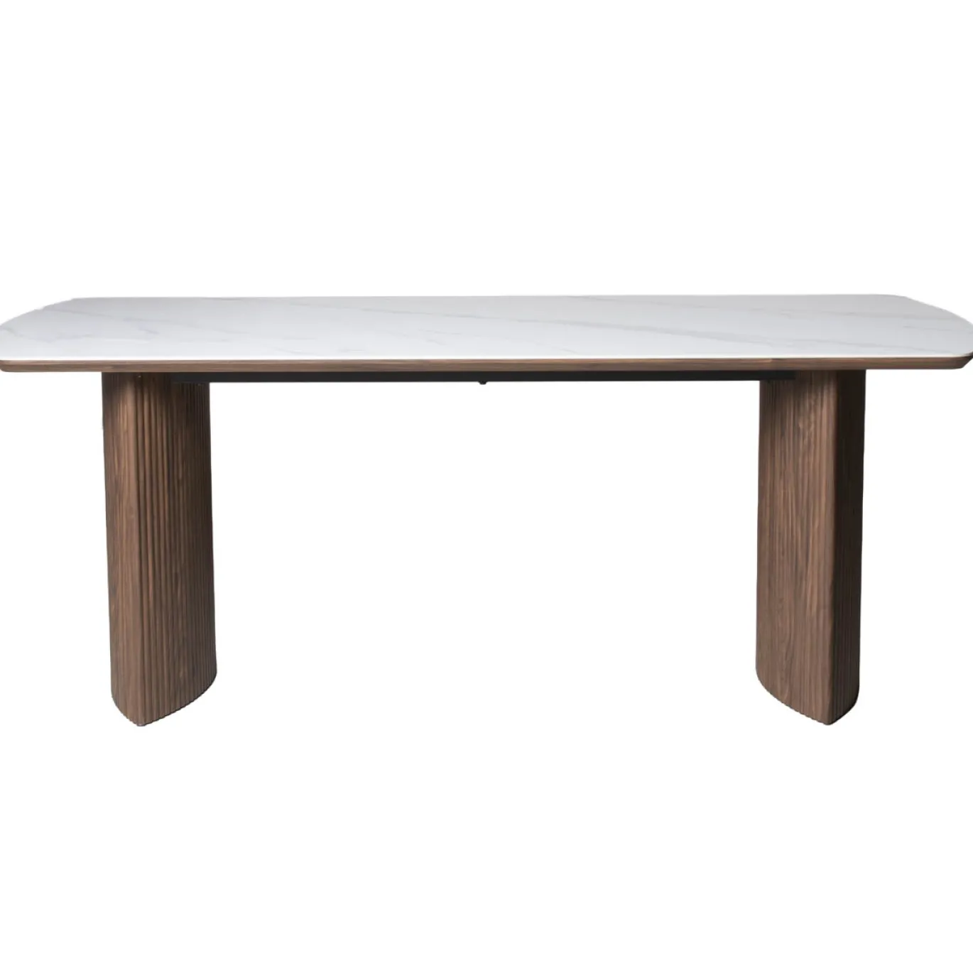 DÉJA Eettafel Chela Walnoot Marmer 200cm